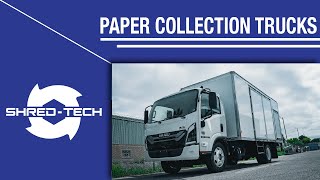 Paper Collection Trucks | Shred-Tech