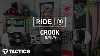 Ride Crook 2016 Snowboard Review - Tactics.com