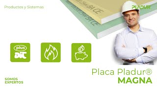 Placas de yeso laminado resistentes al fuego: Pladur® MAGNA