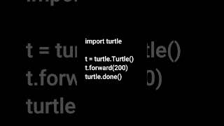 Episode 1: "Python Turtle: Draw Your First Line!" #pythonforbeginners #pythonturtle #coding