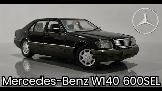 Mercedes-benz W140 600SEL V12 by Schabak 1/24