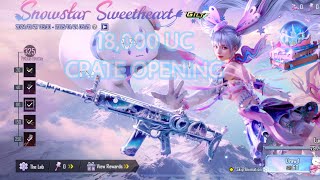 🔥OMG! Epic BGMI Crate Opening: Snowstar Sweetheart With 18000 UC!