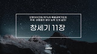 오병이어교회 제76차 특별새벽기도회/창세기 11장