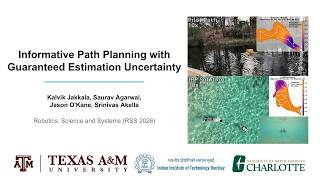 Informative Path Planning with Guaranteed Estimation Uncertainty | RSS 2026