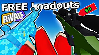 Top 3 BEST FREE LOADOUTS in ROBLOX RIVALS.. (go from noob to pro)