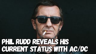 PHIL RUDD Reveals His Current Status With AC/DC