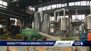 Inside Pittsburgh Brewing Company