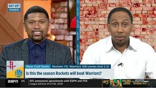ESPN FIRST TAKE | Stephen A. Smith DEBATE: Is this the season Rockets will beat Warriors?