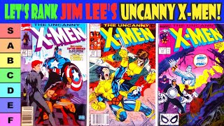 LET'S RANK Jim Lee's UNCANNY X-MEN Run! Best and worst Ranking comics comic books Top Comicsamurai