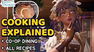 Cooking FULL GUIDE 🍚 Co-Op Dining, ALL RECIPES, How it works, How to Unlock & More 🔺 Infinity Nikki