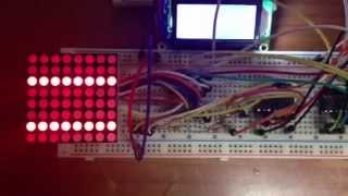 Arduino \u0026 Dotmatrix 74xxx