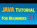Java Tutorial for Beginners - 31 - Getters and Setters