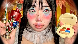 Clown gets you ready for the FREAK SHOW🤹🏻‍♀️ ASMR