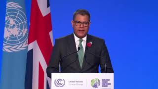 COP26 President Alok Sharma s Opening Speech at the UN Climate Change Conference