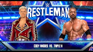 FULL MATCH - Triple H vs. Cody Rhodes – WWE World Heavyweight Title Match: Wrest
