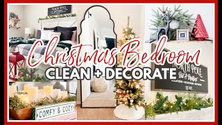 CHRISTMAS BEDROOM! | CLEAN & DECORATE FOR CHRISTMAS 2021