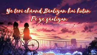 Chaand Baaliyan-Aditya A (lyrics) |New release