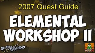 Runescape 2007 Elemental Workshop II Quest Guide