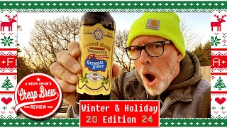 Samuel Smith Oatmeal Stout Beer Review Winter \u0026 Holiday Edition by A Beer Snob's Cheap Brew Review