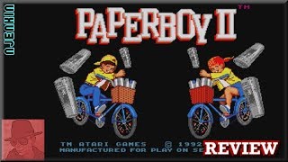 PAPERBOY 2 - on the SEGA Genesis / Mega Drive - with Commentary !!