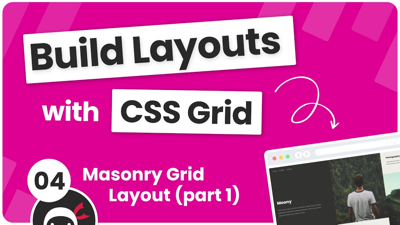 Build Layouts With CSS Grid #4 - Masonry Style Layout (part 1) - YouTube