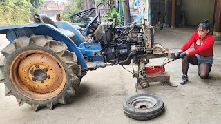 Repair and restoration of agricultural machinery engines. Restoration of Kubota tractors