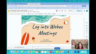Using Webex for Students
