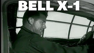 Chuck Yeager taking X-1 Supersonic | Stock Footage