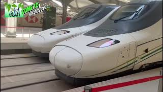 HHR Haramain High Speed Railway  Saudi Arabia Train journey from Jeddah to Madinah🔁Madinah to Jeddah