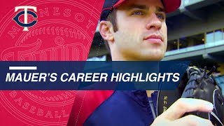 A look at Twins legend Joe Mauer's career highlights