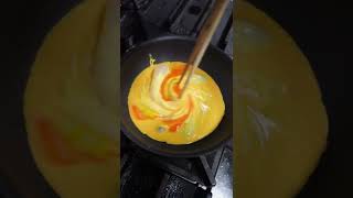 tornado omelette🥚　#omelette #food #egg #asmr
