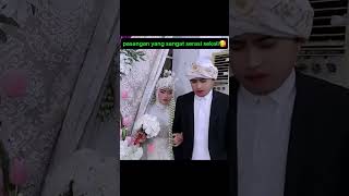 Momen saat pernikahan pasangan ini memiliki kemiripan dengan jodohnya🥰#shortvideo #pasangan #fyp