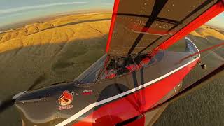 California Panoche Flying in a Savage Norden STOL Plane