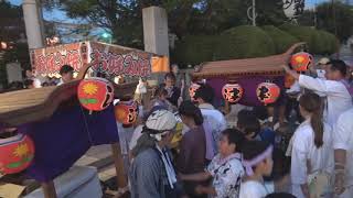 令和元年　鎌倉市＜龍口明神社＞例大祭宵宮　大神輿渡御＝渡御・宮入