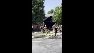 East Lincoln garage fire causes nearly $100k in damage, LFR says