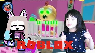 What a scary Baby! We played the Escape the baby obby and it was so fun!