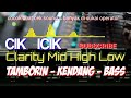 cek sound klarity mid high low tamborin kendang bas by siswa audio