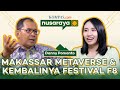 NR #1: Danny Pomanto Anak Lorong, Wujudkan Makassar Metaverse, dan Digelarnya Kembali Festival F8!