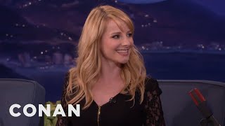 Melissa Rauch Taught Her Parents About The Taint | CONAN on TBS