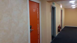 Inside the easyHotel London Luton