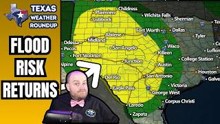 Texas Storms Continue This Week: Heavy Rain, Hail & Flooding Risk