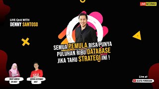 Live Webinar - Semua PEMULA Bisa Punya Puluhan Ribu DATABASE Jika Tahu Strategi Ini !