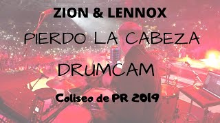 Zion & Lennox - Pierdo La Cabeza en vivo Choliseo “Ledif Drumcam”