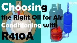 Choosing the Right Oil for 12000 BTU Air Conditioning with R410A Refrigerant