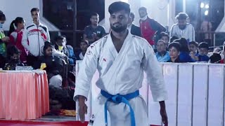NKF Male KATA Round 2 Suparinpei Roshan Yadav National Karate Championship 2021 Kurukshetra Haryana
