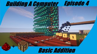 Minecraft Redstone - Decoding Binary - Computer Tutorial 4
