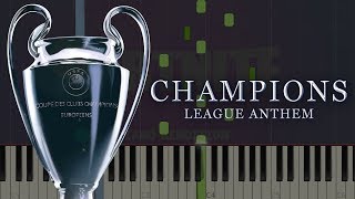 Uefa Champions League Anthem  Piano Tutorial