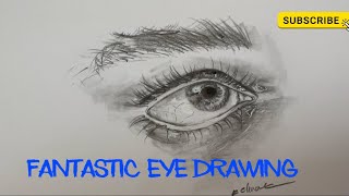 Fantastic eye drawing🤩🤩طراحی شگفت انگیز چشم