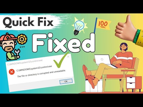 The file or directory is corrupted and unreadable FIXED 2024 ( QUICK & EASY FIX )  eTechniz.com 
