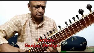 Marathi Natya geet 'Marma bandhatali thev hee' played on Sitar.